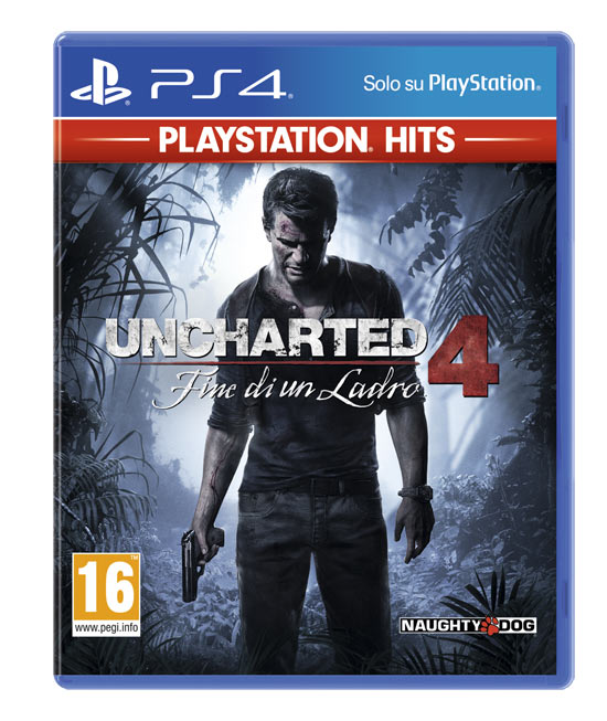 Uncharted 4: Fine di un Ladro PlayStation Hits
by Sony Computer Entertainment
PS4
