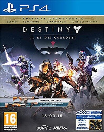 Destiny: Il Re dei Corrotti - Edizione Leggendaria
by Activision
PS4