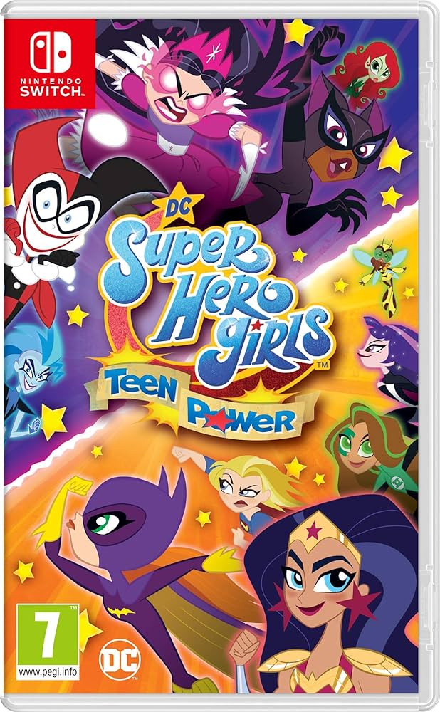DC Super Hero Girls: Teen Power switch