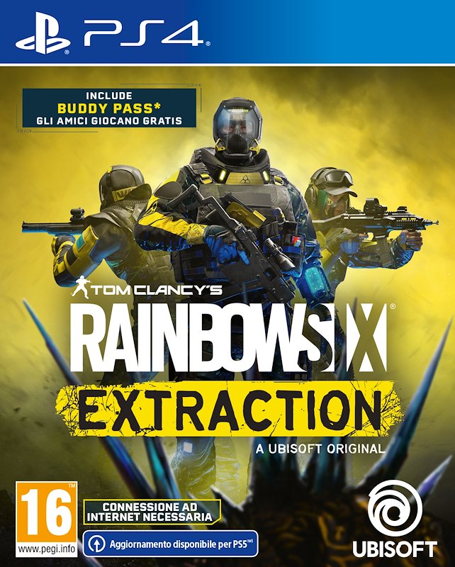 Tom Clancy's Rainbow Six® Extraction - Guardian Edition Esclusiva GameStop
by Ubisoft
PS4