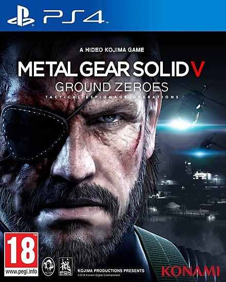 Metal Gear Solid V: Ground Zeroes
by Konami
PS4