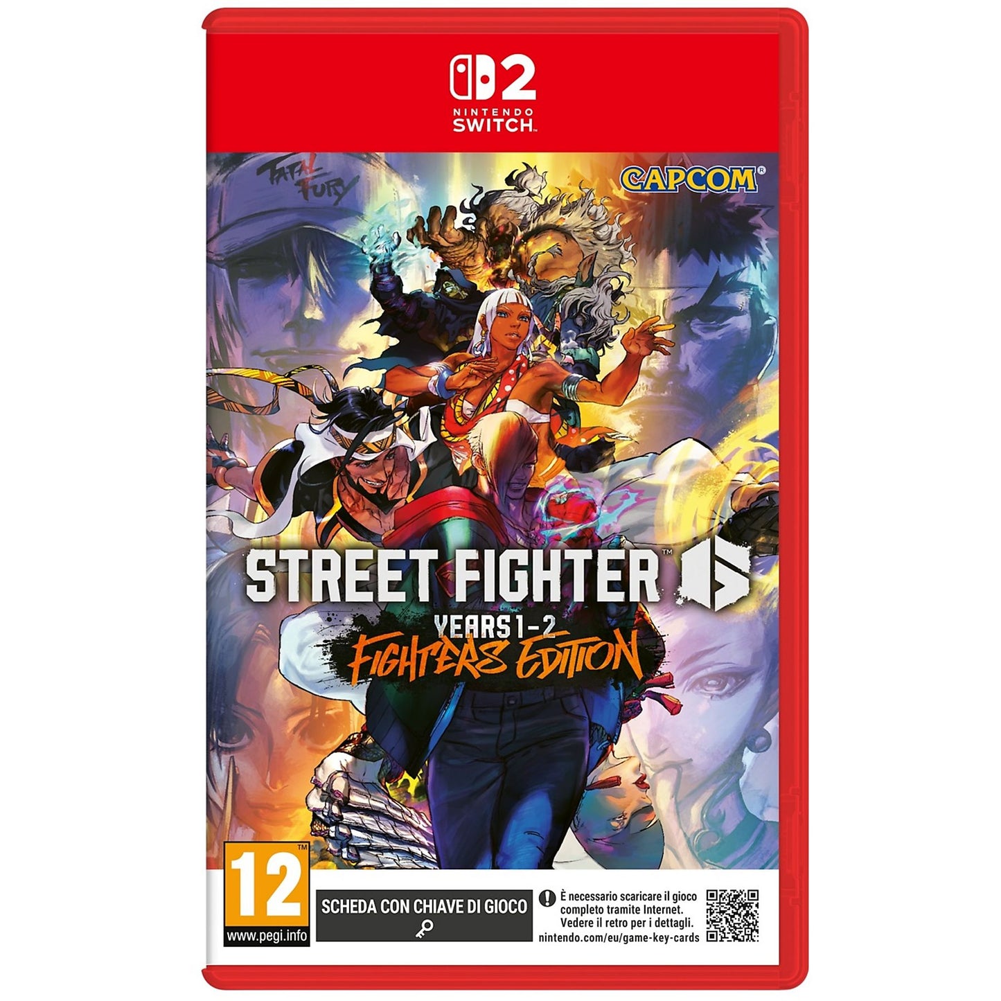 Street Fighter 6: Years 1-2 Fighters Edition - GIOCO NINTENDO SWITCH 2
