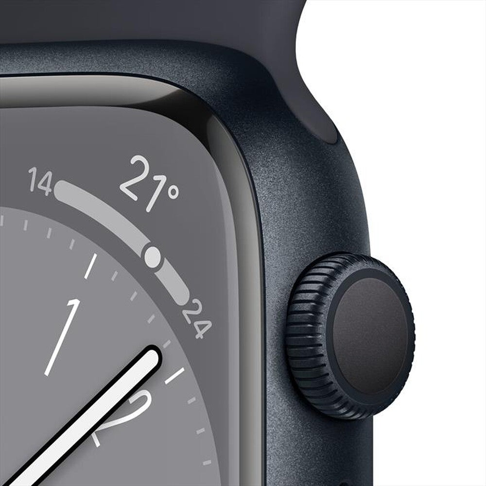 APPLE - Watch Series 8 GPS 41mm Alluminio-Mezzanotte