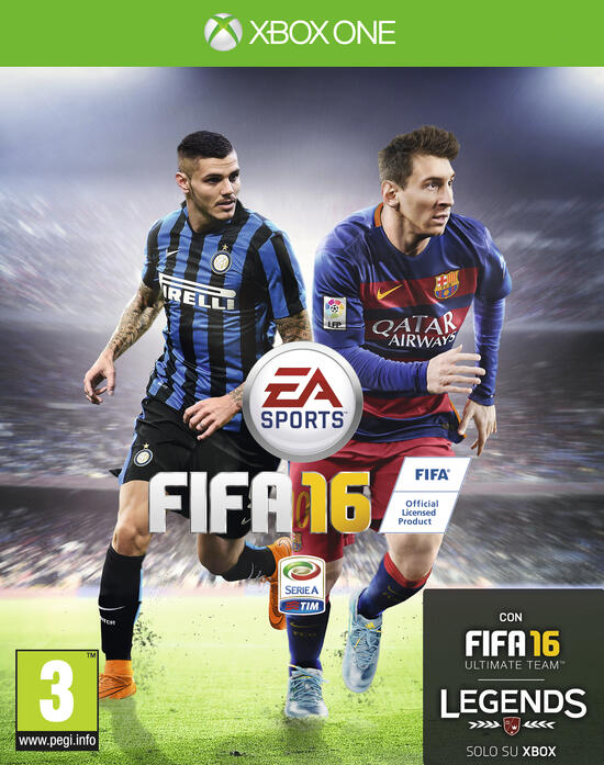 Fifa 16  
by EA Electronic Arts
XboxONE