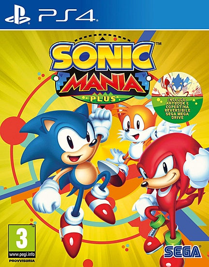 Sonic Mania Plus  
by Sega
PS4