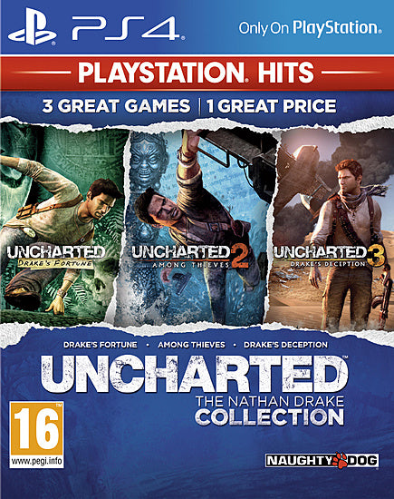 Uncharted: The Nathan Drake Collection  
by Sony Computer Entertainment
PS4