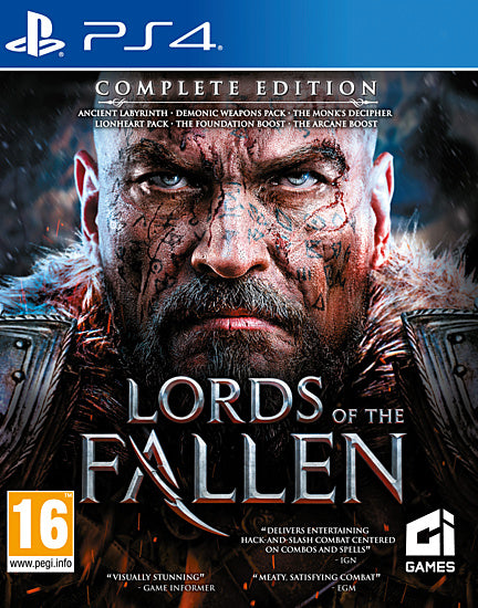 Lords of the Fallen - Complete Edition  
by CI Games
PS4
