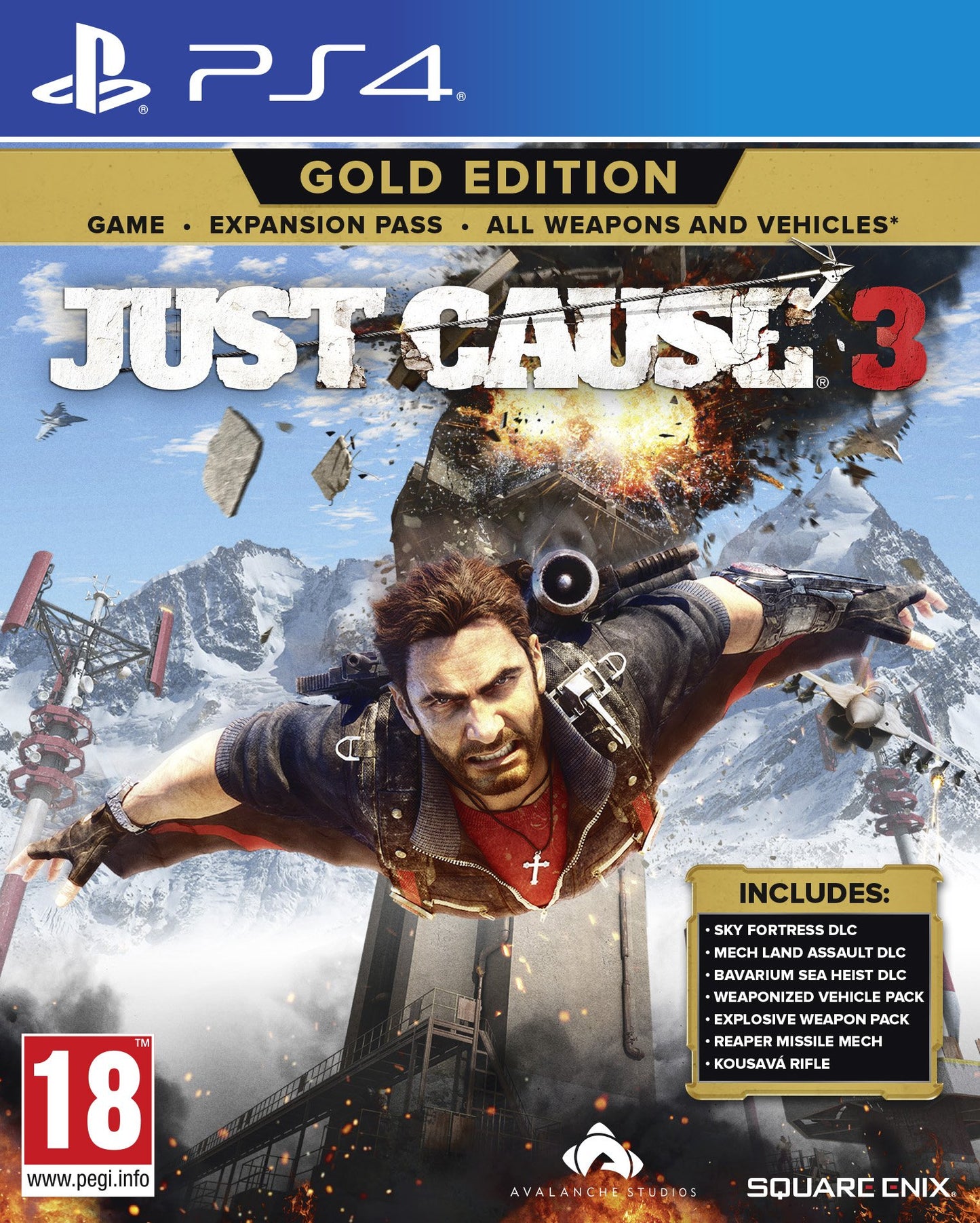 Just Cause 3 - Gold Edition  
by Square Enix
PS4