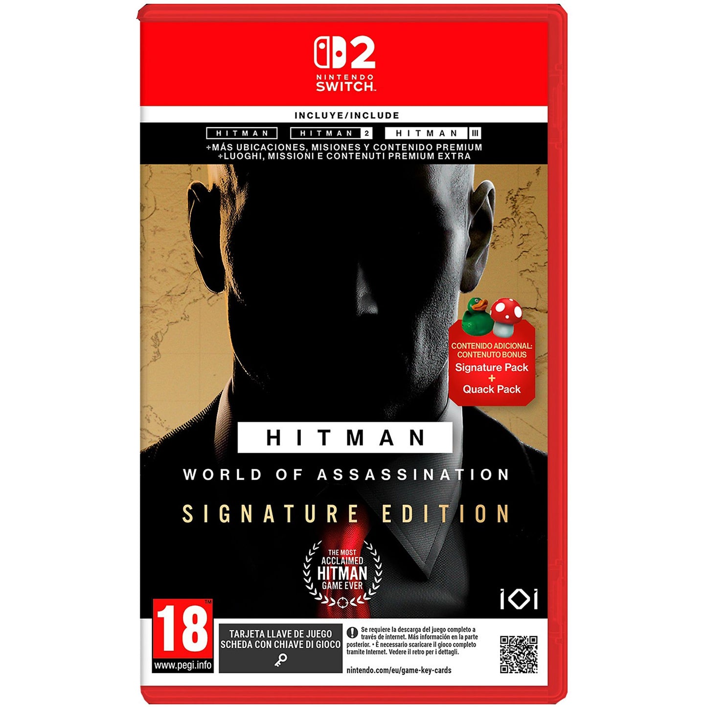 HITMAN World of Assassination - Signature Edition - GIOCO NINTENDO SWITCH 2